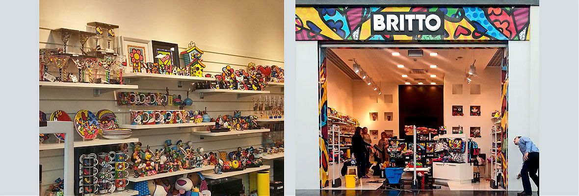 Оформление второго магазина&Prime;Britto&Prime;