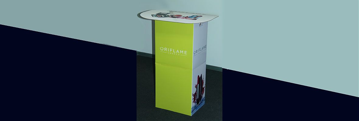 Промостойки для компании &Prime;ORIFLAME&Prime;